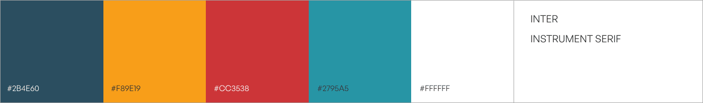 Color and typography styles